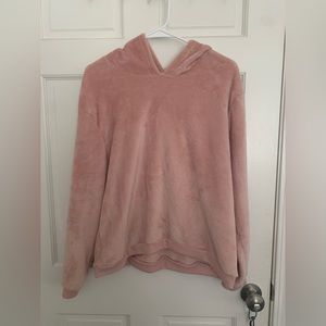 Pink Soft Fuzzy Hoodie